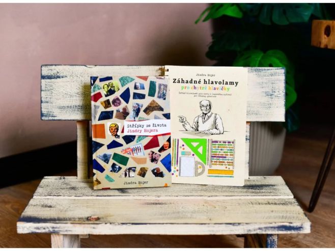 📚 ➡️ Na počest Jindry Hojera jsme si pro Vás připravili speciální balíček jeho dvou vydaných knih: Záhadné hlavolamy pro...