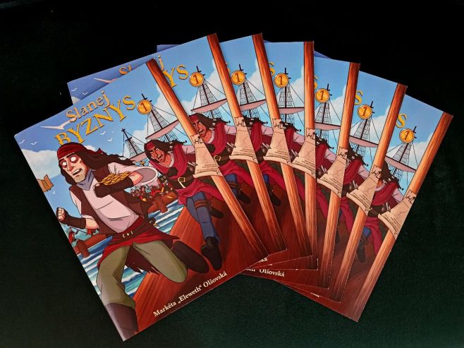 🎉 Dnes slaví narozeniny Markéta Babrňáková (rozená Olšovská), také známá jako Eleweth. 🖋️ Její komiks Slanej byznys I....